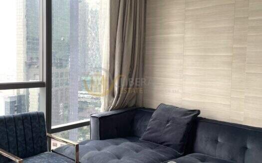 LTH3285 – The Bangkok Sathorn FOR SALE 1 bed 1 bath size 61.6 Sq.M. Nearly BTS Surasak station ONLY 15 MB
