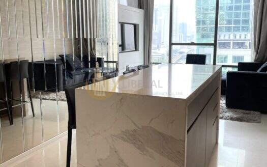 LTH3285 – The Bangkok Sathorn FOR SALE 1 bed 1 bath size 61.6 Sq.M. Nearly BTS Surasak station ONLY 15 MB