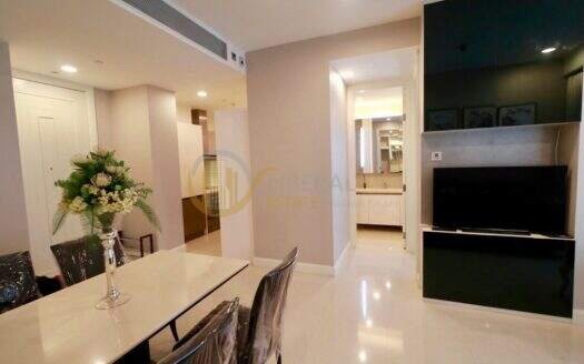 LTH4312 – Hot Deal at Q Langsuan FOR RENT 2 beds 2 baths size 72 Sq.M. Nearby BTS Chitlom Station ONLY 50k /Month