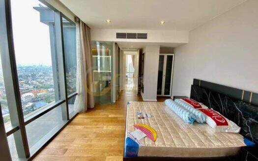 LTH4655 – The Bangkok Sathorn FOR RENT 2 beds 2 baths size 119.47 Sq.M. Nearly BTS Surasak station ONLY 89k/Month