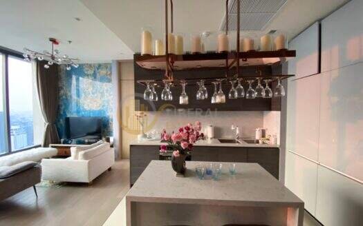 LTH4734 – The ESSE Asoke FOR SALE 2 beds 2 baths size 75.5 Sq.M. Nearby MRT Sukhumvit station ONLY 25 MB