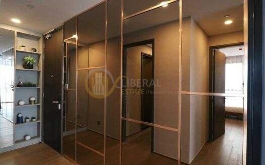 LTH5344 – Ashton Chula Silom FOR RENT 2 beds 2 baths size 66 Sq.M. Nearby MRT Samyan station ONLY 65K /Month