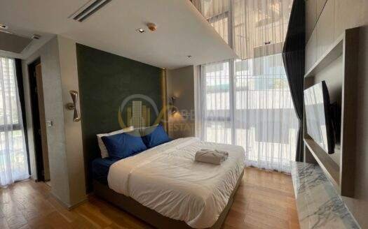 LTH5294 – Apartment FOR RENT in Phrom Phong 2 beds 2 baths size 80 Sq.M. Nearby BTS Phrom Phong station ONLY 75k/Month