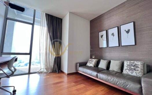 LTH5493 – The Sukhothai Residences FOR RENT 2 beds 2 baths size 120 Sq.M. Near MRT Lumphini station ONLY 90k/Month