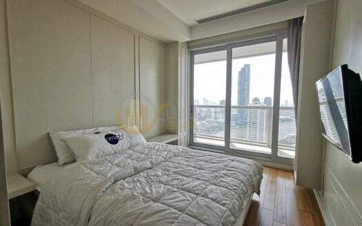 LTHC5539 – The River FOR RENT 2+1 beds 2 baths size 133 Sq.M. Nearby BTS Charoennakorn station ONLY 65k/Month