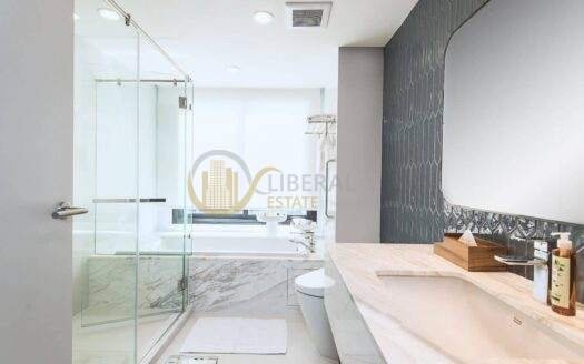 LTH6312 – Apartment FOR RENT 2 bedrooms 2 bathrooms size 101 sq.m. near MRT Lumpini ONLY 103k/month