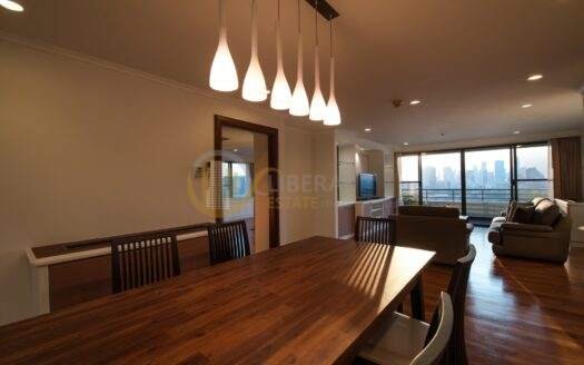 LTH6454 – Apartment for rent in Asoke 2 beds 2 baths Size 158 Sq.M. Near BTS Asoke station ONLY 100k/month
