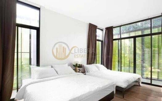 LTHC7113 – Pool Villa in Thonglor FOR RENT 4 beds 5 baths Size 400 Sq.M. Near BTS Thonglor Station ONLY 210k/month