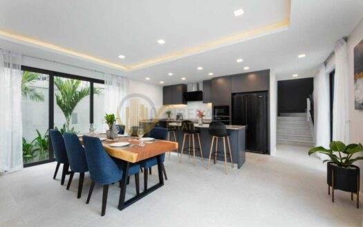 LTHC7005 – For Sale, Pool villa village in Pattaya, 5 mins to Jomtien beach – 97.5 Sq.wah 4 beds 4 baths on 24MB