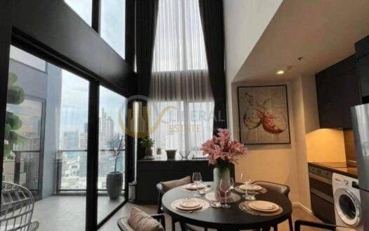LTHC7867 – The Loft Silom FOR RENT 2 beds 2 baths size 112 SQ.M. near BTS Surasak Station ONLY 130k/Month