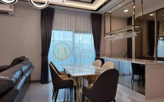 LTH10331-Luxury Detached House FOR RENT in The City Bangnasize 78 Sq.w.4 beds 5 baths Located 1km from Mega Bangna Price ONLY 350K/Month
