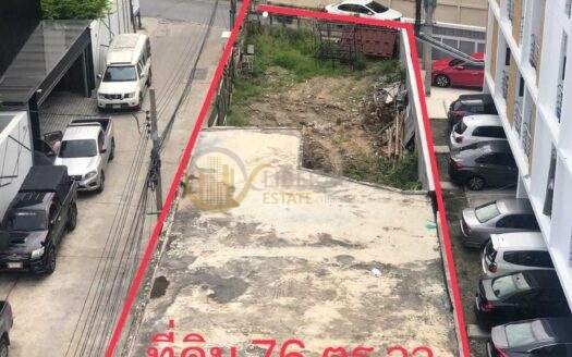 LTH11375-Land FOR SALE at Sukhumvit 54 Size 76 sqw. Near BTS Onnut Station ONLY 20 MB