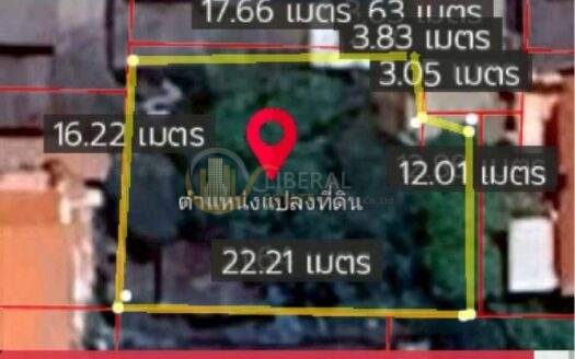 LTH12823 – Land with House Soi Pridi 26 Size 92 sqw. Near BTS Phra Khanong Station ONLY 14.266 MB