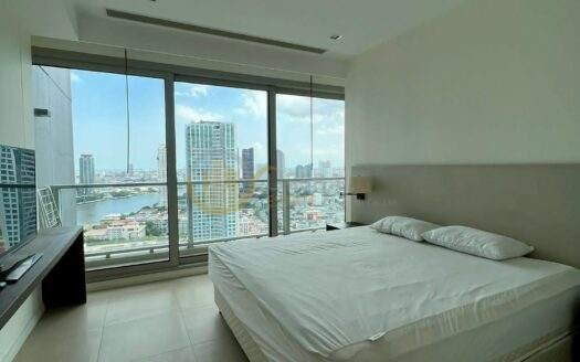 LTH13502 – Condo for Rent | The River Condominium | 138 sqm | 2 Beds 3 Baths | 85K/Month | Near BTS Saphan Taksin | คอนโดให้เช่า เดอะ ริเวอร์ คอนโดมิเนียม