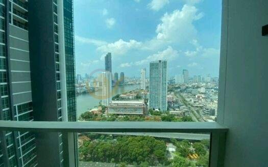 LTH13502 – Condo for Rent | The River Condominium | 138 sqm | 2 Beds 3 Baths | 85K/Month | Near BTS Saphan Taksin | คอนโดให้เช่า เดอะ ริเวอร์ คอนโดมิเนียม