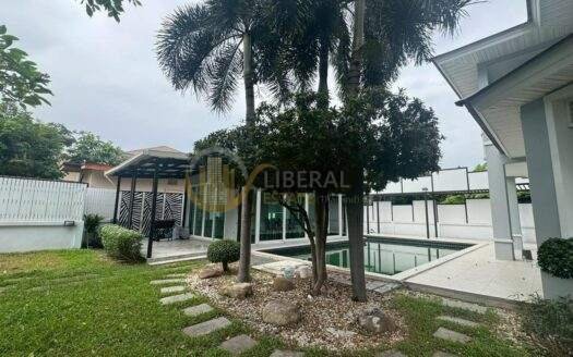 LTH13640 – House for Rent/Sale | Perfect Village, Master Peach, Rama 9 | 300 sqm | 4 Beds 6 Baths | Rent 200K/Month | Sale 33.9 MB | บ้านให้เช่า/ขาย เพอร์เฟค วิลเลจ มาสเตอร์พีช พระราม 9