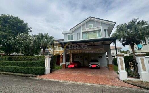 LTH13640 – House for Rent/Sale | Perfect Village, Master Peach, Rama 9 | 300 sqm | 4 Beds 6 Baths | Rent 200K/Month | Sale 33.9 MB | บ้านให้เช่า/ขาย เพอร์เฟค วิลเลจ มาสเตอร์พีช พระราม 9