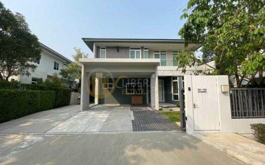 LTH13906 – House for Rent | Mantana Bangna–Wongwaen | 222 sqm | 4 Beds 5 Baths | Near BTS Bang Na | 140K/Month | บ้านให้เช่า มัณฑนา บางนา-วงแหวน