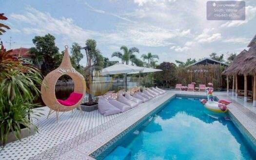 LTH14337 – House / Pool Villa for Sale | Ekkachai Lake Ville | Land 286 sq.wah | Usable Area 288 sqm | 4 Beds 3 Baths | Near BTS Wutthakat | 30MB | บ้านพร้อมสระว่ายน้ำขาย เอกชัย เลค วิลล์