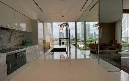 LTHC14395 – Condo for Rent | Four Seasons Private Residences Bangkok | 117 sqm | 2 Beds 3 Baths | Near BTS Saphan Taksin | 200K/Month | คอนโดให้เช่า โฟร์ซีซั่นส์ ไพรเวท เรสซิเดนซ์ กรุงเทพ
