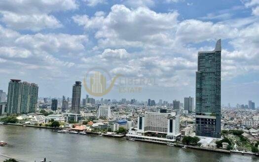 LTH14663– Condo for Sale | Watermark Chaophraya River | 146 sqm | 3 Bedrooms 3 Bathrooms | Luxury High Floor River View Best Value | Near BTS Krung Thon Buri | 20.9 MB | คอนโดขาย วอเตอร์มาร์ค เจ้าพระยา ริเวอร์ 146 ตร.ม. 3 ห้องนอน 3 ห้องน้ำ ห้องหรู ชั้นสูง วิวแม่น้ำ ใกล้ BTS กรุงธนบุรี ราคาคุ้มค่า 20.9 ล้านบาท