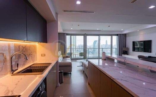 LTHC15573 – Luxury Condo for Rent Krung Thon Buri | River View High Floor | Near BTS Krung Thon Buri | 85,000 THB | คอนโดหรูให้เช่า กรุงธนบุรี วิวแม่น้ำ ชั้นสูง ใกล้ BTS กรุงธนบุรี