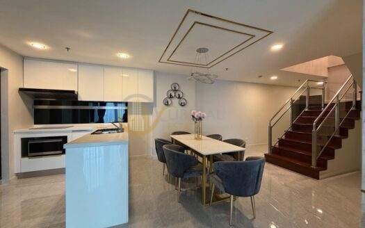 LTH15634 – Luxury Duplex Condo for Rent Rama 9 | Spacious Family Residence | Near MRT Rama 9 | 120,000 THB | คอนโดดูเพล็กซ์หรูให้เช่า พระราม 9 ห้องขนาดใหญ่ ใกล้ MRT พระราม 9