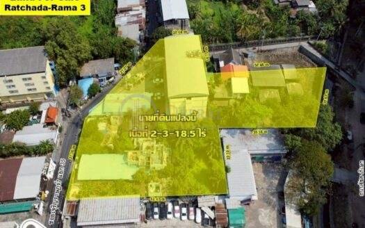 LTHC15903- Land for Sale Rama 3 | Charoen Rat Road 7 Yaek 35 | 380.28 MB | ที่ดินขาย พระราม 3 ถนนเจริญราษฎร์ 7 แยก 35