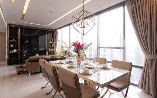 LTHC16028 – Duplex Condo for Rent Sathorn | The Bangkok Sathorn | 122 sq.m. | 2 Bed 2 Bath | BTS Surasak | 150K | คอนโดดูเพล็กซ์ให้เช่า สาทร