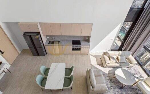 LTHC16023 – Duplex Condo for Rent Silom | The Lofts Silom | Near BTS Surasak | 95K/Month | คอนโดดูเพล็กซ์ให้เช่า เดอะ ลอฟท์ สีลม