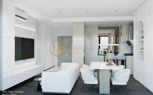 LTH16057 – Luxury Condo for Rent Thonglor | Park Origin Thonglor | 66.66 sq.m. | 2 Bed 2 Bath | BTS Thonglor | 72K | คอนโดหรูให้เช่า ทองหล่อ