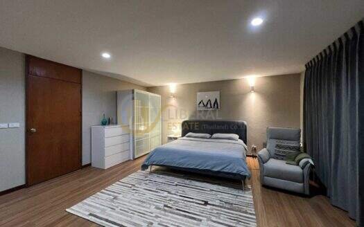 LTH16094 – Luxury Townhouse for Rent Pattanakarn | 400 sq.m. | 4 Beds 6 Baths | Near ARL Hua Mak | 120K | ทาวน์เฮ้าส์หรูให้เช่า พัฒนาการ