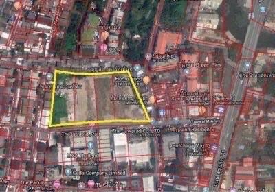 LTHC16126 – Prime Development Land for Sale Pridi Banomyong 45 | 2,761 sq.wah. | 140m to Sukhumvit 71 | 1,656.6 MB | ที่ดินทำเลทอง ปรีดีพนมยงค์ 45
