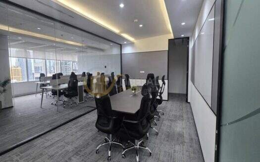 LTH16110 – Office Space for Rent Witthayu | 138 sq.m. | CRC Tower | All Seasons Place | 191,820 THB | สำนักงานให้เช่า วิทยุ