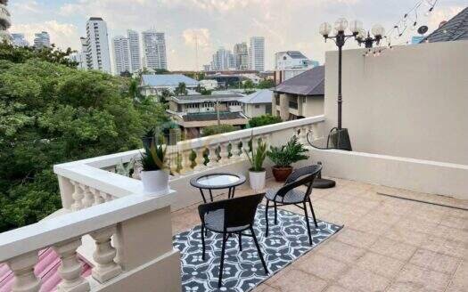 LTHC16149 – Spacious Townhouse for Rent Ekkamai Soi 4 | 450 sq.m. | 4 Storeys | 6 Beds 6 Baths | Fully Furnished | 90K/month | ทาวน์เฮ้าส์ให้เช่า เอกมัย ซอย 4