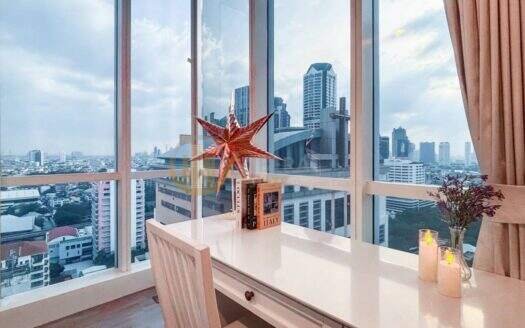 LTHC16175 – Luxury Condo FOR SALE The Room Sathorn 78 sqm. 2 Beds 2 Baths Near BTS Surasak & Saint Louis 12.5MB