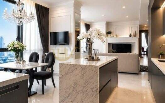 LTHC16169 – Luxury Condo FOR RENT The Monument Thonglor 125 sqm. 2 Beds 2 Baths Near BTS Thonglor 140K/Month