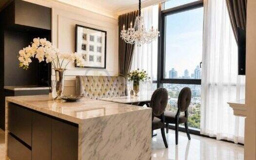 LTHC16169 – Luxury Condo FOR RENT The Monument Thonglor 125 sqm. 2 Beds 2 Baths Near BTS Thonglor 140K/Month