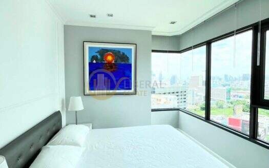LTH16178 – Luxury Condo FOR RENT Life One Wireless 63 sqm. 2 Beds 2 Baths Corner Unit Near BTS Ploenchit 65K/Month