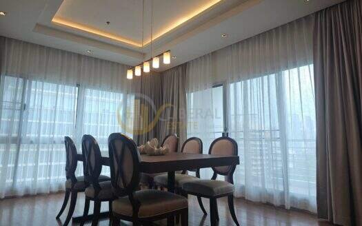LTH16206 – Pet-Friendly Luxury Condo FOR RENT Royal Residence Park | 220 sq.m. | 3 Beds 3 Baths + 1 Powder Room | BTS Phloenchit | 180K | คอนโดหรูเลี้ยงสัตว์ได้ ให้เช่า เพลินจิต