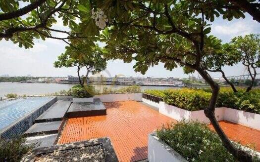 LTH162333 – Ultra-Luxury Triplex Condo FOR RENT The Pano Rama 3 | 452.77 sq.m. | 3 Beds | 4 Baths + Maid Room | Private Garden & Pool | River View | 180K/Month | คอนโดหรูให้เช่า พระราม 3