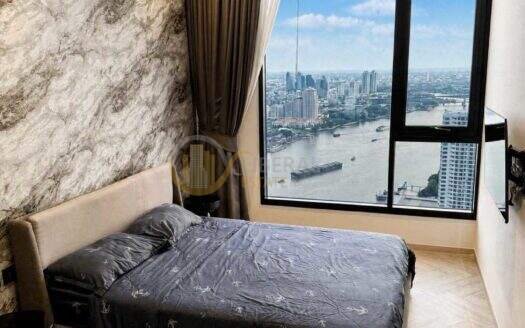 LTH162341 | Chapter Charoennakhon Riverside | River View | 79 Sq.m. | 2 Beds | 2 Baths | 69K/Month