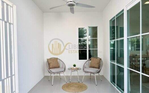 LTH16406 – House For Rent | Chaiyapruek Bangna Km.15 | 184 Sq.m. | 3 Beds | 4 Baths | Home Office | 75K/Month