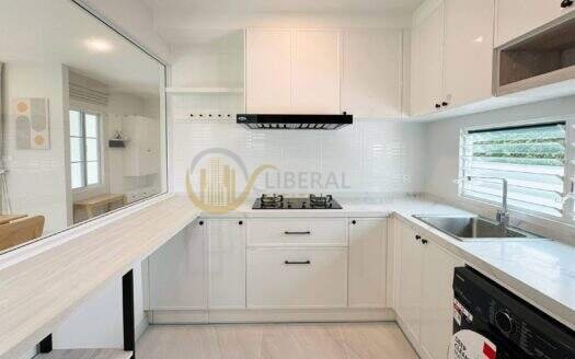 LTH16406 – House For Rent | Chaiyapruek Bangna Km.15 | 184 Sq.m. | 3 Beds | 4 Baths | Home Office | 75K/Month