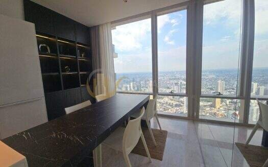 LTHC16285 – Luxury Riverfront Residence For Rent | Four Seasons Private Residences Bangkok | BTS Saphan Taksin | 116 Sq.m. | 2 Beds | 3 Baths | 250K/Month