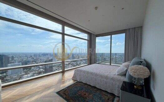 LTHC16284 – Luxury Riverfront Residence For Rent | Four Seasons Private Residences Bangkok | BTS Saphan Taksin | 211 Sq.m. | 3 Beds | 5 Baths | 500K/Month