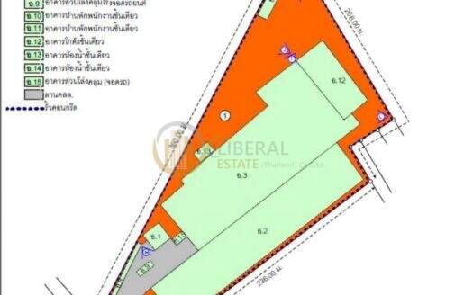 LTH16315 | Factory & Office Building For Sale | Samut Sakhon | 20 Rai | 265MB