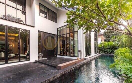 LTH16330 – Pool Villa for Sale | Thonglor | Near BTS Thong Lo | 85 Sq.wah | 340 Sq.m. | 4 Beds | 4 Baths | 130MB