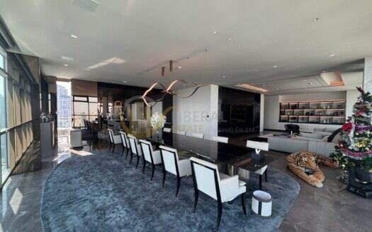 LTHC16347 – Luxury Penthouse for Rent | The Madison Sukhumvit 41 | BTS Phrom Phong | 464 Sq.m. | 3 Beds | 4 Baths | 400K/Month