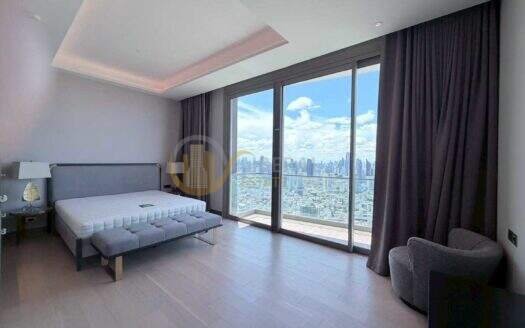 LTH16373 – Luxury Condo for Rent | The Residences of Mandarin Oriental Bangkok | BTS Krung Thon Buri | 222 Sq.m. | 3 Beds | 3 Baths | 350K/Month